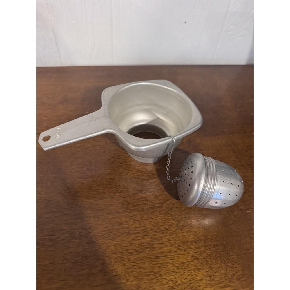 Vintage Kitchen Aluminum Utensil Foley Tea Infuser and Canning Funnel Homestead